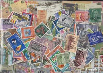 Produktbild von Briefmarken Ceylon 100 verschiedene Marken