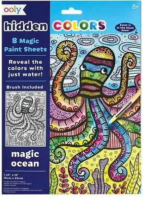 Produktbild von Ooly Malen mit Wasser - Magischer Ozean - Verborgene Farben - Kreatives Spielzeug