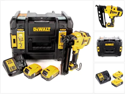 Immagine prodotto di DeWalt DCN 660 P2 Chiodatrice a batteria 18V 32-63mm Brushless + 2x batteria 5,0Ah + caricabatteria + valigetta