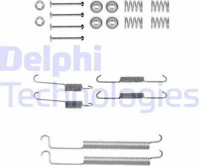 Produktbild von DELPHI Zubehörsatz Bremsbacken LY1231 Hinten für CITROËN BERLINGO (B9)
