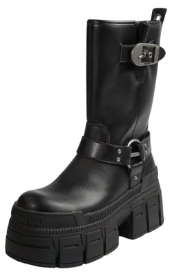 Produktbild von Buffalo Damen Elegante Stiefel Gospher Biker Mid PD00018389 Schwarz