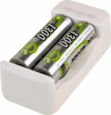 Immagine prodotto di Caricabatterie Basic II + 2× AA 1300mAh