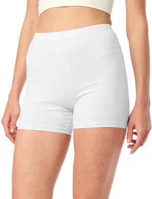 Produktbild von Merry Style Damen Shorts Radlerhose  Kurze Hose Boxershorts aus Viskose MS10-283(Weiß, 3XL)