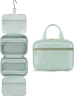 Image de Trousse de toilette femme LOVEVOOK étanche Pliable Grande pour le voyage