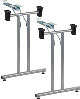 Produktbild von Klappgestell für Tisch, Schreibtisch SC-921, für Büro, Hotel, Restaurant, Breite 48 cm, Höhe 72,5 cm, Grau
