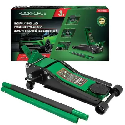 Zdjęcie produktu dla Podnośnik hydrauliczny 3T niskoprofilowy punktowy Żaba 75-465 mm z pedałem