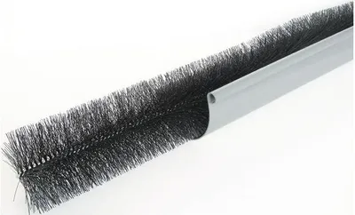 Produktbild von Rinnenraupe B.100-125mm L.1,2m schwarz PROTEKTOR