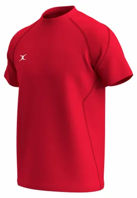 Produktbild von Gilbert Rugby T-Shirt Rot - Bequemes Sportshirt für Fans
