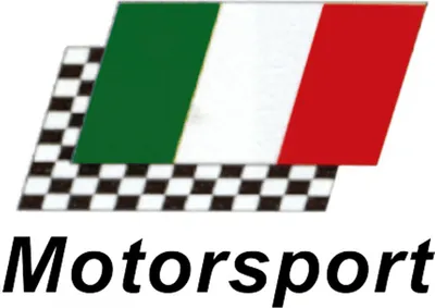 Produktbild von Aufkleber Motorsport Italien Flagge 105 x 145 mm