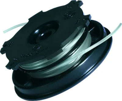 A spool of trimmer line for a lawn trimmer.