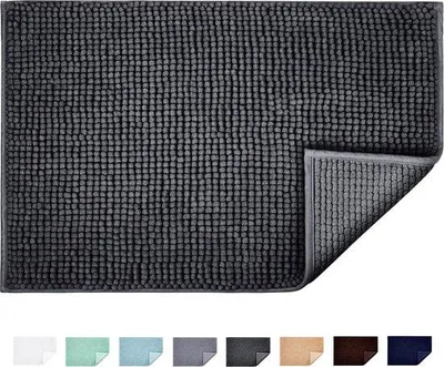 Produktbild von Antirutsch-Mat, weich, saugfähig, 50x80cm, Dusche, Bad