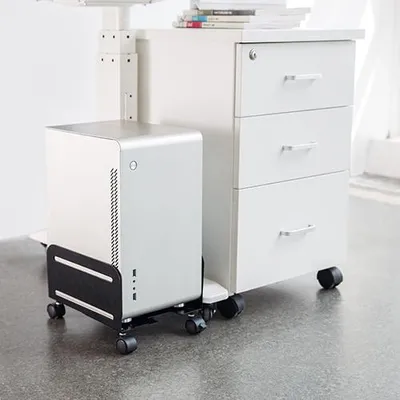 Produktbild von PC-Ständer Brateck CPB-4 mobil