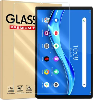 Produktbild von Panzer Folie für Lenovo Tab M10 HD GEN2 / X306 Echt Glas Displayschutzfolie Transparent Glasfolie 9H Härtegrad Schutzglasfolie
