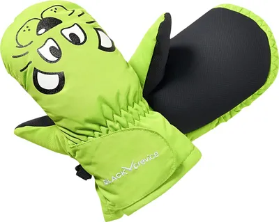 Immagine prodotto di BLACK CREVICE - Guanti da bambino | muffole - 5000 mm di colonna d'acqua | colore: verde | taglia: M/2