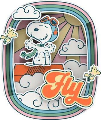 Produktbild von Die Peanuts Puremind Magnet Pilot Dreams