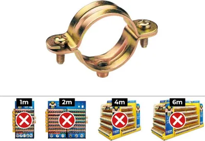 Image de Collier De Fixation Din L 18 Fixation Robuste Conforme Din - Celo