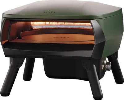 Produktbild von Witt Pizzaofen Etna Piccolo Rotante Rotierender Stein Tragbar Grün
