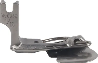 Produktbild von Nähfuß aus Stahl, 3-fach faltbar, Zubehör für industrielle Nähmaschine 4903591/16