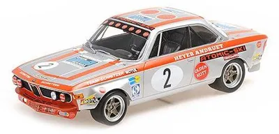 Immagine prodotto di 1972 BMW 2800 CS Team Schnitzer-Motul Schnitzer Team #2 Nürburgring - 1:18 - Minichamps