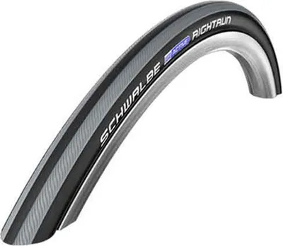 Produktbild von Schwalbe 25-540 Rightrun PLUS SmartGuard Rollstuhl Draht TwinSkin 24x1.00 schwarz/graue Str