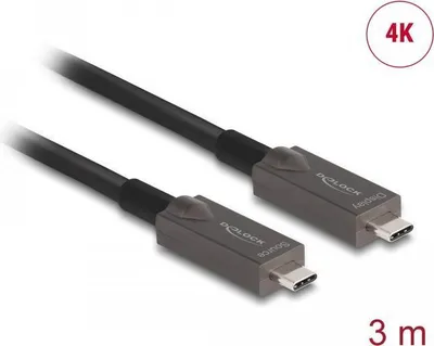 Immagine prodotto di DELOCK Aktives Optisches USB-C Video + Daten + PD Kabel 3 m