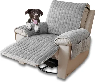 Immagine prodotto di Copridivano 53x190 cm, grigio, idrorepellente, per un posto, adatto agli animali domestici