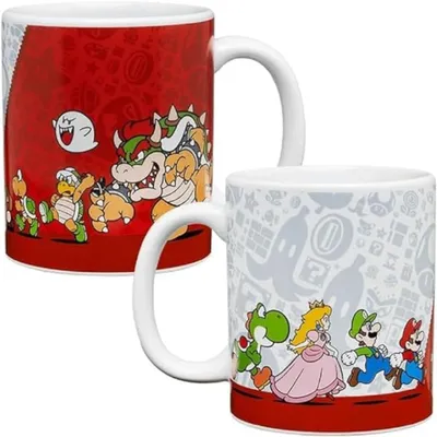 Immagine prodotto di Super Mario - Squadra - Tazza termica da 11 once