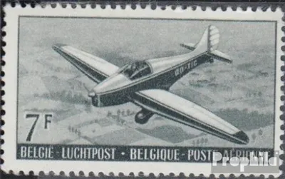 Produktbild von Briefmarken Belgien 1951 Mi 905 postfrisch Flugpost