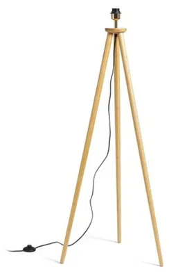 Image de RED - DESIGN RENDL RENDL BASCO Lampadaire en bambou 230 V E27 15 W R14147