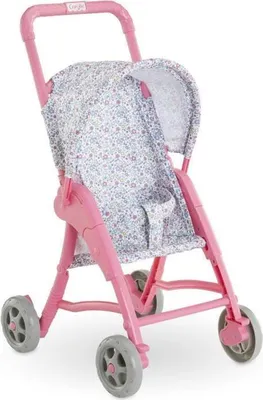 Immagine prodotto di Carrozzina per bambole, design floreale, per bambole da 30 cm, dai 18 mesi, accessori Corolle