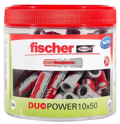 Produktbild von Fischer Dübel DuoPower 10.0 x 50 mm - 55 Stück