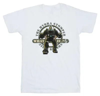 Immagine prodotto di Marvel - T-shirt da uomo "What If Hydra Stomper Rodgers" BI43629 (XXL) (bianco)