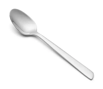 Image de Cuillère à moka Arcos Toscane 570100 monobloc en acier inoxydable 18/10, épaisseur 2,5 mm et lame de 11,5 cm en carton
