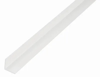 Obrázek produktu pro Úhlový profil Alberts | plast, bílý | 2000 x 60 x 60 mm