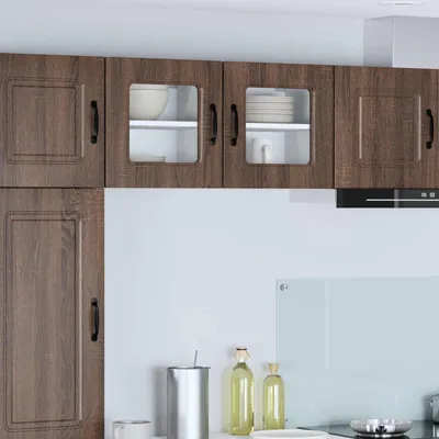 Produktbild von "Schlussverkauf" Küchenschrank/Sideboard - 1 pc - Aufbewahrungsschrank moderne - Kalmar Braun Eichen-Optik 40x31x40 cm  C10261