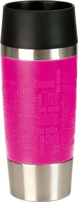 Produktbild von emsa Isolierbecher TRAVEL MUG 0,36 Liter Manschette himbeere