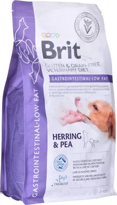 Image de Brit 2kg Grain-Free Vet Diets Dog Gastrointestinal Low fat