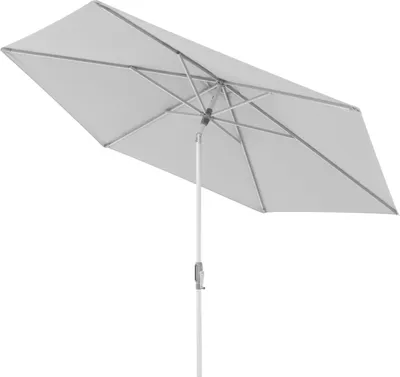 Produktbild von Doppler ACT 305 AUTO-TILT Sonnenschirm ø 305 cm rund Mittelmastschirm Kurbelschirm 4 Farbvarianten 827 Hellgrau