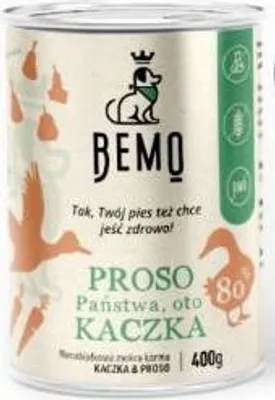 Zdjęcie produktu dla BEMO Proso Państwa oto Kaczka Mono - mokra karma dla psa - 400g