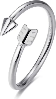 Image de Acier ouvert et ludique Bague à cliquer SCK142