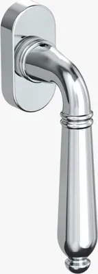Produktbild von Griffwerk Fenstergriff CAROLA Chrom-Optik R 7x32mm