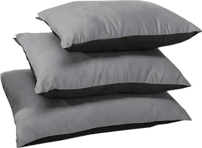 Produktbild von Cocoon Travel Nylon-brushed Microfiber Kissen Grau 33 x 43 cm Grau 33 x 43 cm
