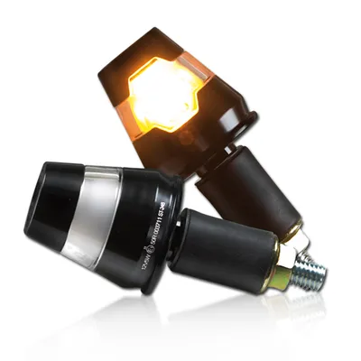 Immagine prodotto di Indicatori di direzione del manubrio a LED CONIC nero ALU