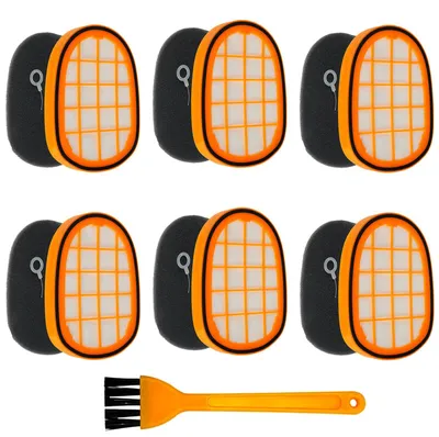 6 Filter für Philips SpeedPro Max Aqua FC6812/FC6813/FC6822