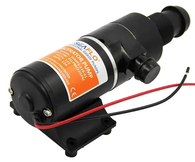12V Abwasserpumpe 45L/min für Boot, Wohnwagen, Garten