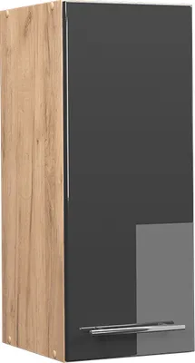 Produktbild von Hängeschrank Vicco Fame-Line Anthrazit Hochglanz 30 cm, Model 38409