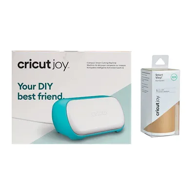 Produktbild von Cricut-Joy-Schneidemaschine + Smart permanentes Vinyl-Rolle 304,8 x 13,9 cm - Gold