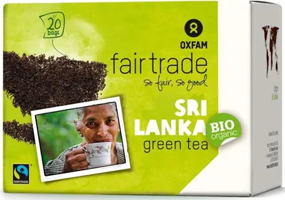 HERBATA ZIELONA EKSPRESOWA FAIR TRADE BIO (20 x 1,8 g) 36 g - OXFAM