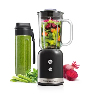 Obrázok produktu pre Tescoma Smoothie mixér PRESIDENT 0,6 l, antracitová farba