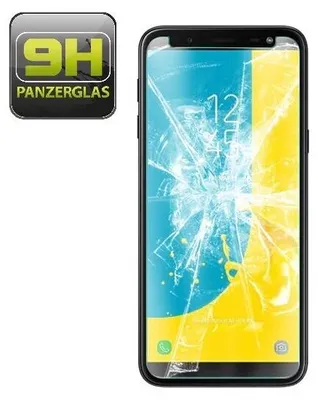 Produktbild von 2x 9H Hartglas für Samsung Galaxy J6 2018 Panzerfolie Display Schutzglas HD KLAR